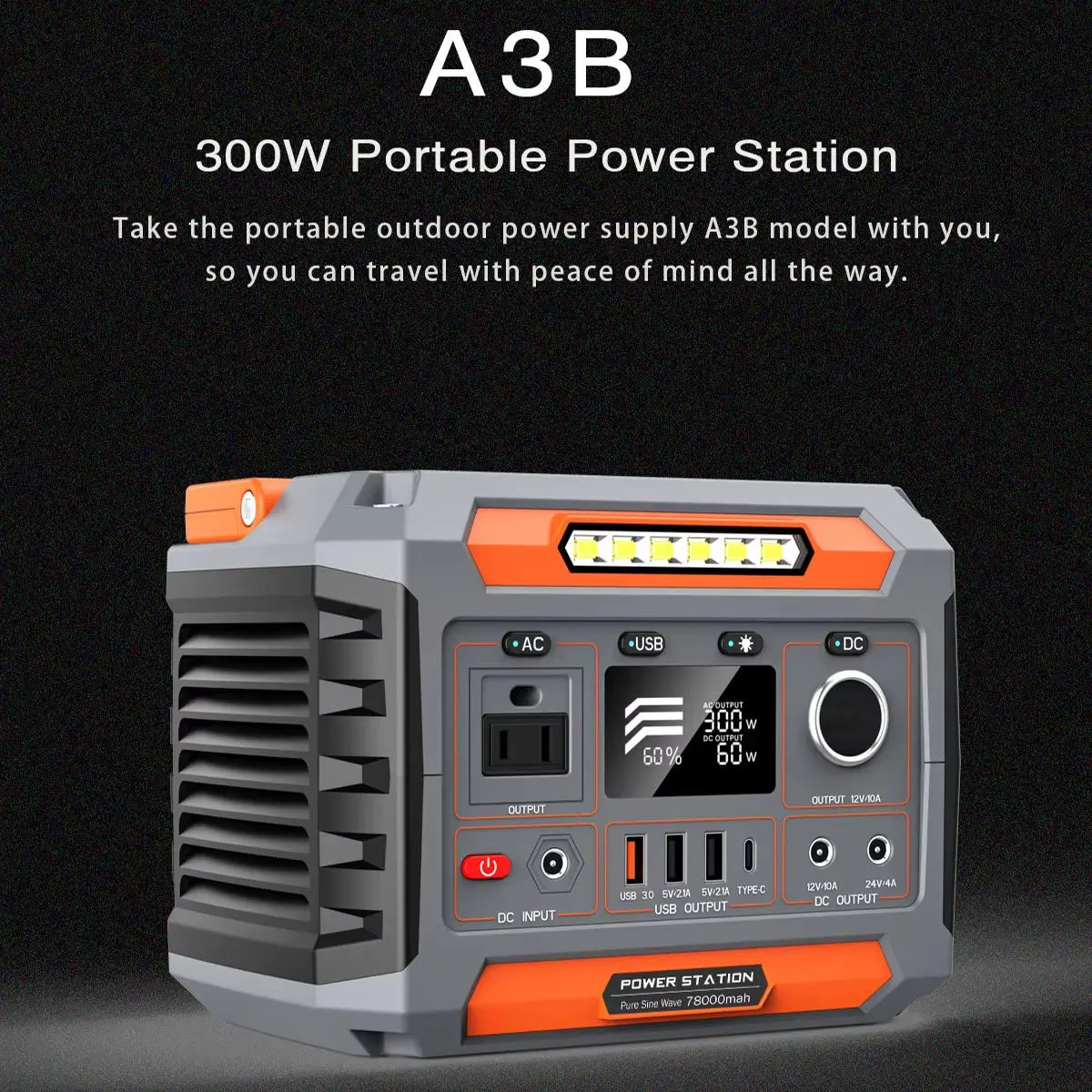 New Hot Selling Luxury Portable Power Station Wholesale 110V 220V Outdoor Power Supply Solar Panel Generator