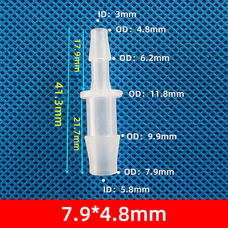 Plastic Variable Diameter Straight Through Hose Pagoda Joint Large Small Straight Through Plastic Hose Straight Through