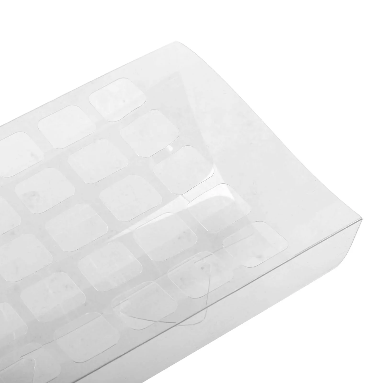 透明な苔ポール、釘付きプラスチック、24x4インチ、苔ポール、屋内および屋外のつる性植物用の簡単な組み立てプロセス