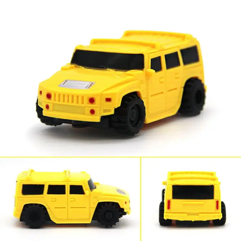 Mini Inductive Car Toy Automatic Sensor Road Recognition Vehicle Interactive STEM Toy Follow Black Educational Toys Novelty Gift