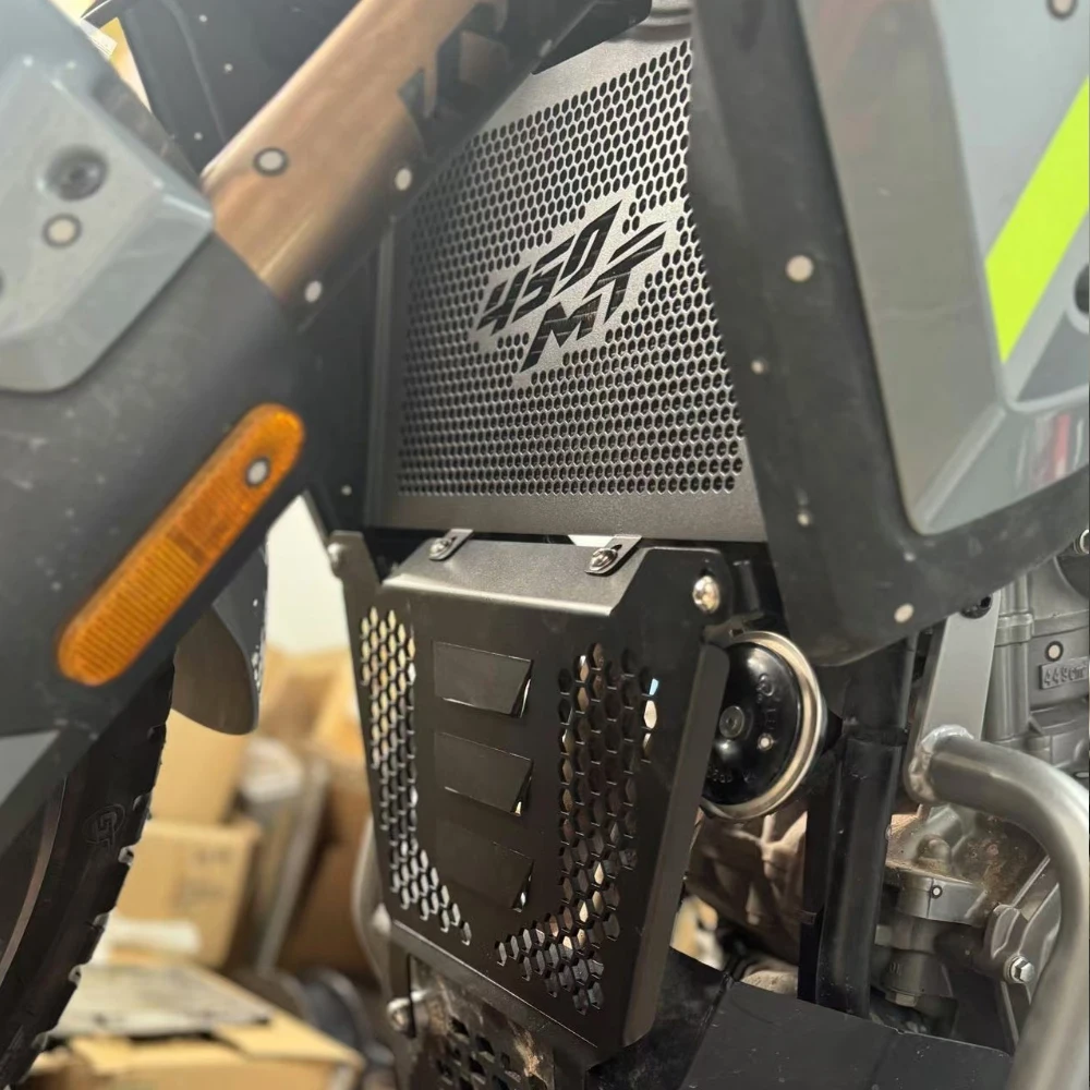

For CFMOTO CF MOTO 450MT 450 MT MT450 2024 2025 CF450MT Radiator Grille Guard Front Shield Protection Engine Cover Fan Protector