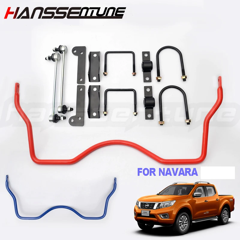 HANSSENTUNE 4x4  Rear Anti- Roll Sway Bar And Stabilizer Bar Kits Offroad Accessories  Fit For NAVARA D40 NP300 2005+