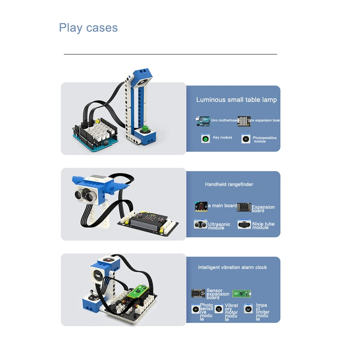 บอร์ดขยายเซ็นเซอร์พร้อมพอร์ต PH2.0 สําหรับ World of Module เข้ากันได้กับ BBC Micro: Bit Raspberry Pi