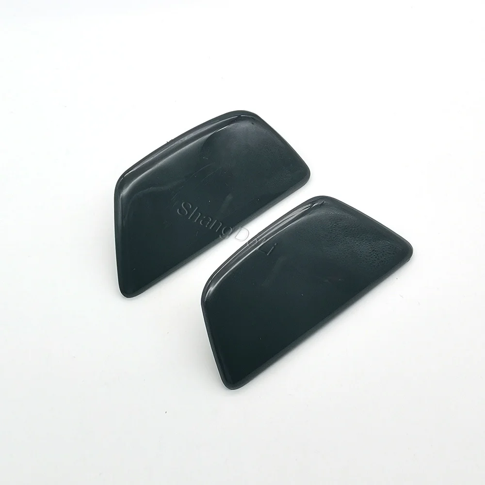 1 Pair Front Bumper Headlight Cleaning Washer Nozzle Cover Spray Jet Cap Fit for Nissan X-Trail 2014–2016 Exterior Replacement
