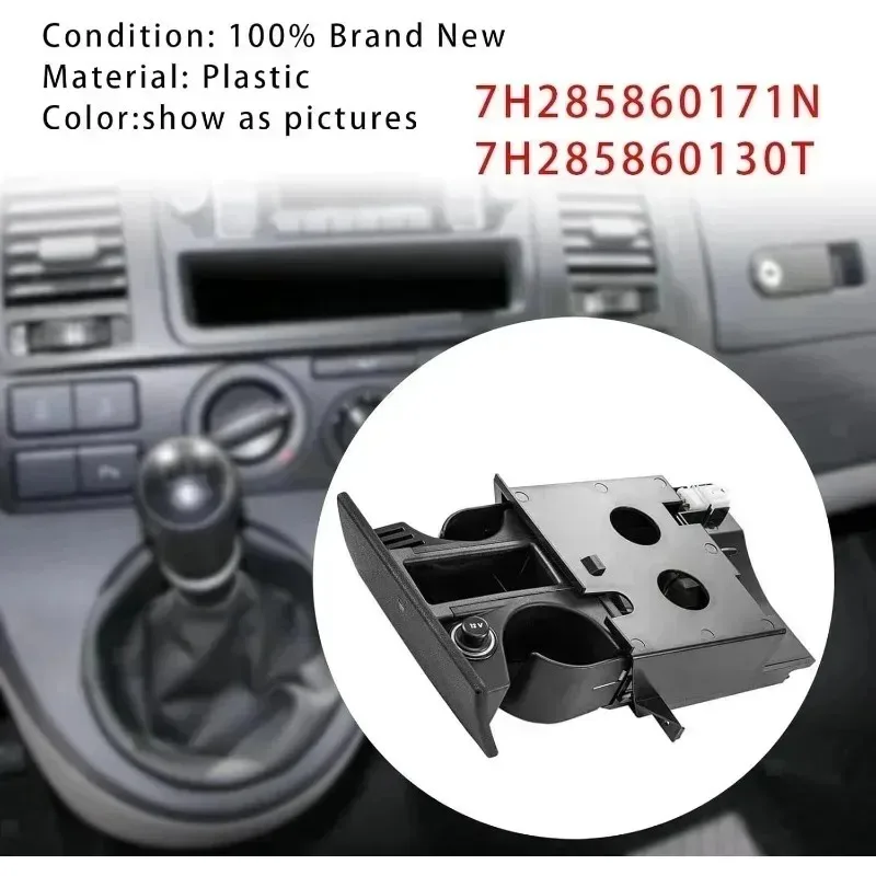 RHD Cup Holder 7H285860171N Premium Replacement for VW Transporter T5 Spare Parts