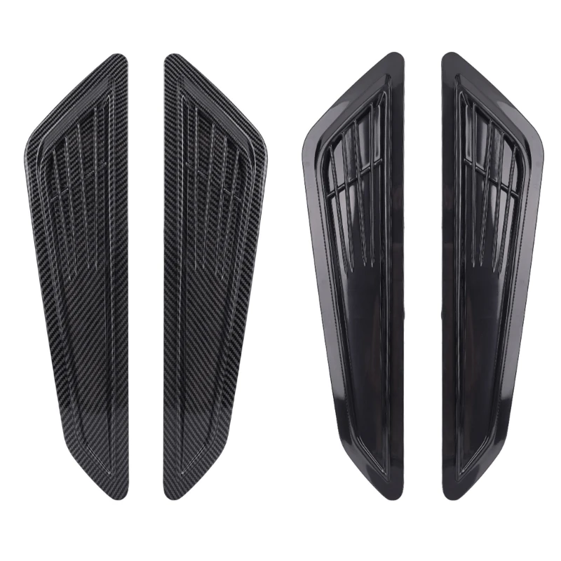 

Hood Scoops Car Hood Vent Universally Air Intake Grille Inlet Trim Decors Cover Bonnet Vent Cover Accessory Drop shipping