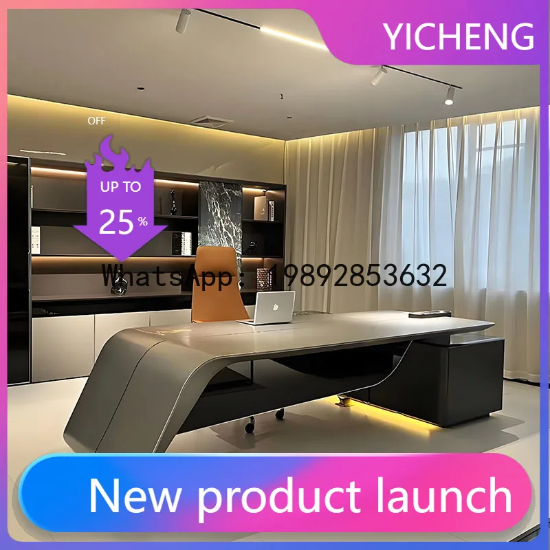 

Hys executive desk and chair set - ideal for managers, executives, and presidents