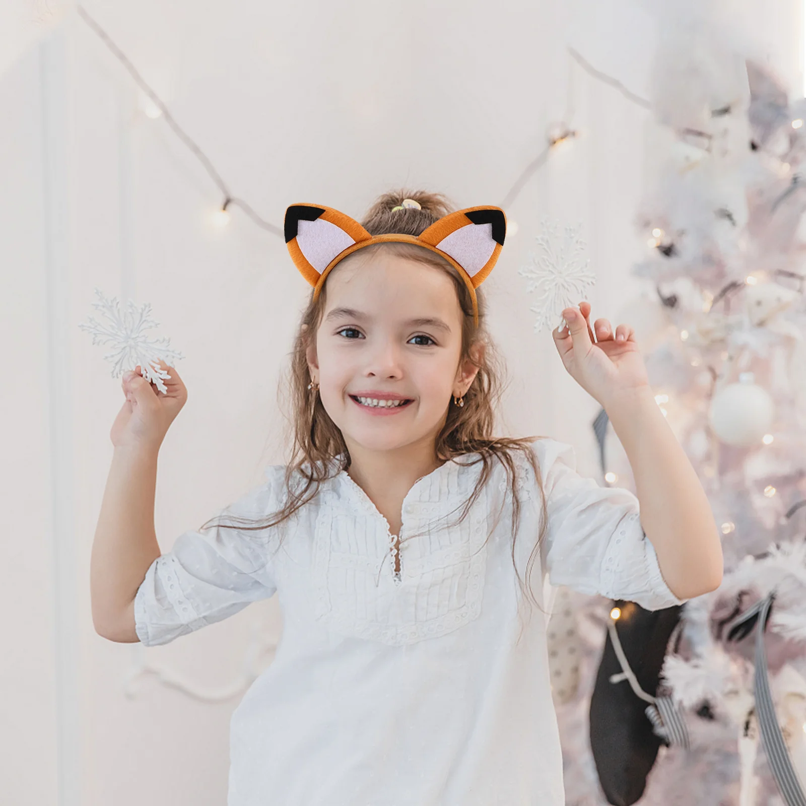 Leuke hoofdband Fox oren haarband voor aankleden Animal Ear hoofdband voor Party Cosplay Fox oren haarband Kids Fox hoofdband Hair Acce