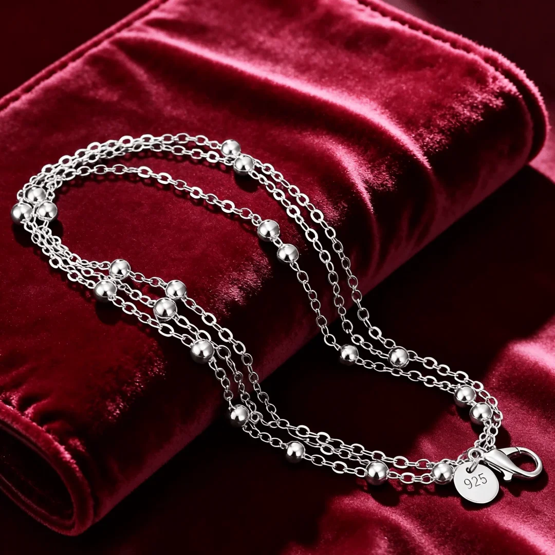 Hot y2k style fashion 925 Sterling silver Beautiful Tassel beads Bracelets for women Luxury designer party wedding jewelry giftS