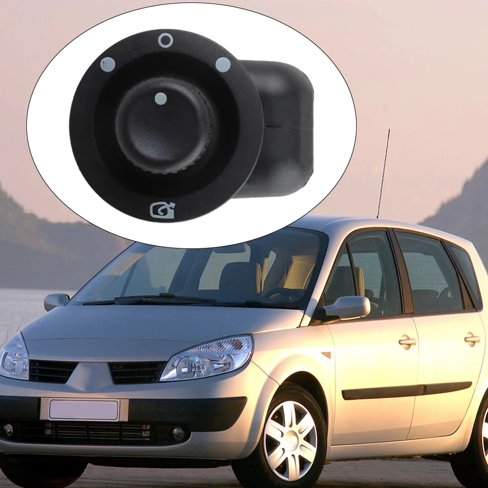 10 Pins Car Side Rear View Mirror Adjustment Switch Button Knob 8200026696 for Renault Scenic 2 2004 2005 2006 2007 2008 LHD