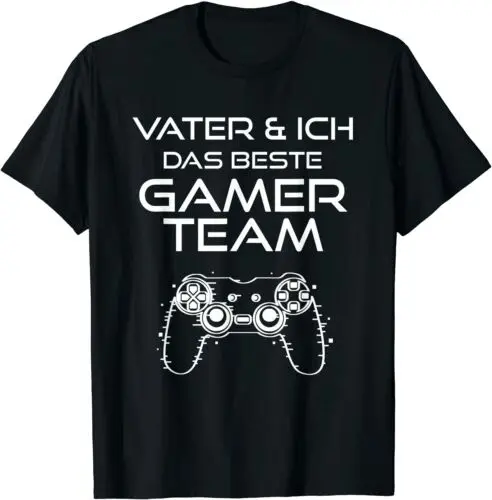 Neu vater & ich das beste gamer team geschenk premium t-shirt