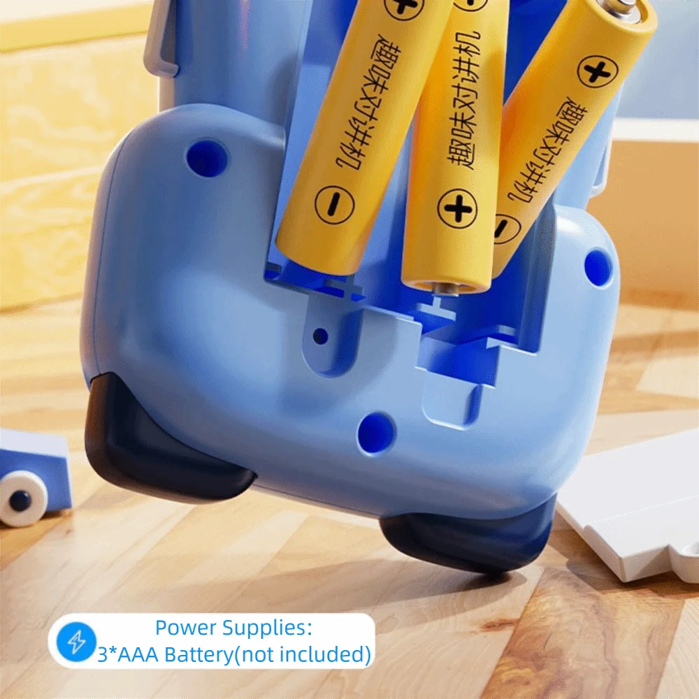 2 pièces banane enfants talkie-walkie jouets voiture style dessin animé Mini talkie-walkie portable alimenté par batterie pas de rayonnement