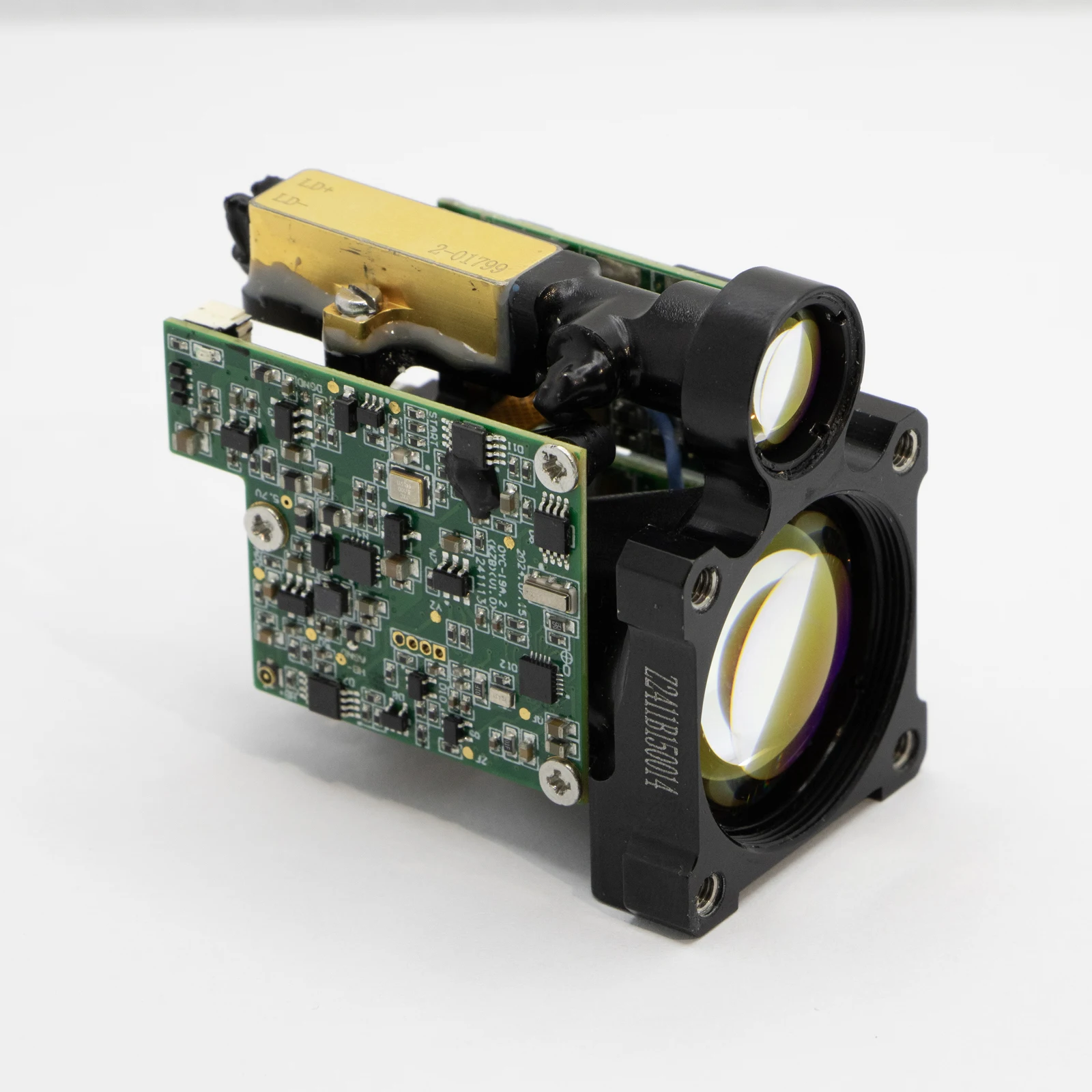 EYOUNG EFC-8000C Industrial 1535 nm Erbium-Glass Laser Ranging Module 10000m Range 2m Accuracy 10Hz  Pod Waterproof
