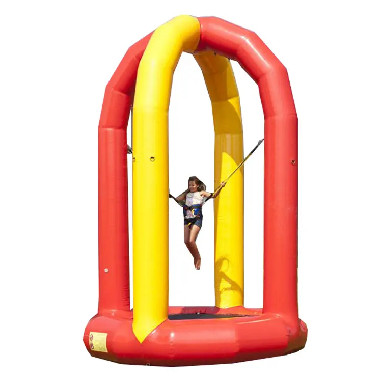 Durable Cheap Price Soft Inflatable Bungee Jumping Trampoline