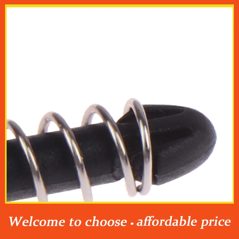 

"10pcs new Plastic Black and White 14mm Plastic Nail Cooling Fan Spring Nails Heat Sink Clips*