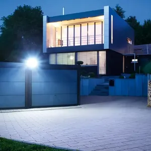 مصباح كشاف LED مقاوم للماء ، مصباح كشاف ، غلاف أسود ، حديقة ، شارع ، بوابة ، أضواء كاشفة على الحائط ، تيار متردد 220 فولت ، 100 واط ، 50 واط ، IP66 أفضل 10 عناصر مطارية مبيعا - رقم 7