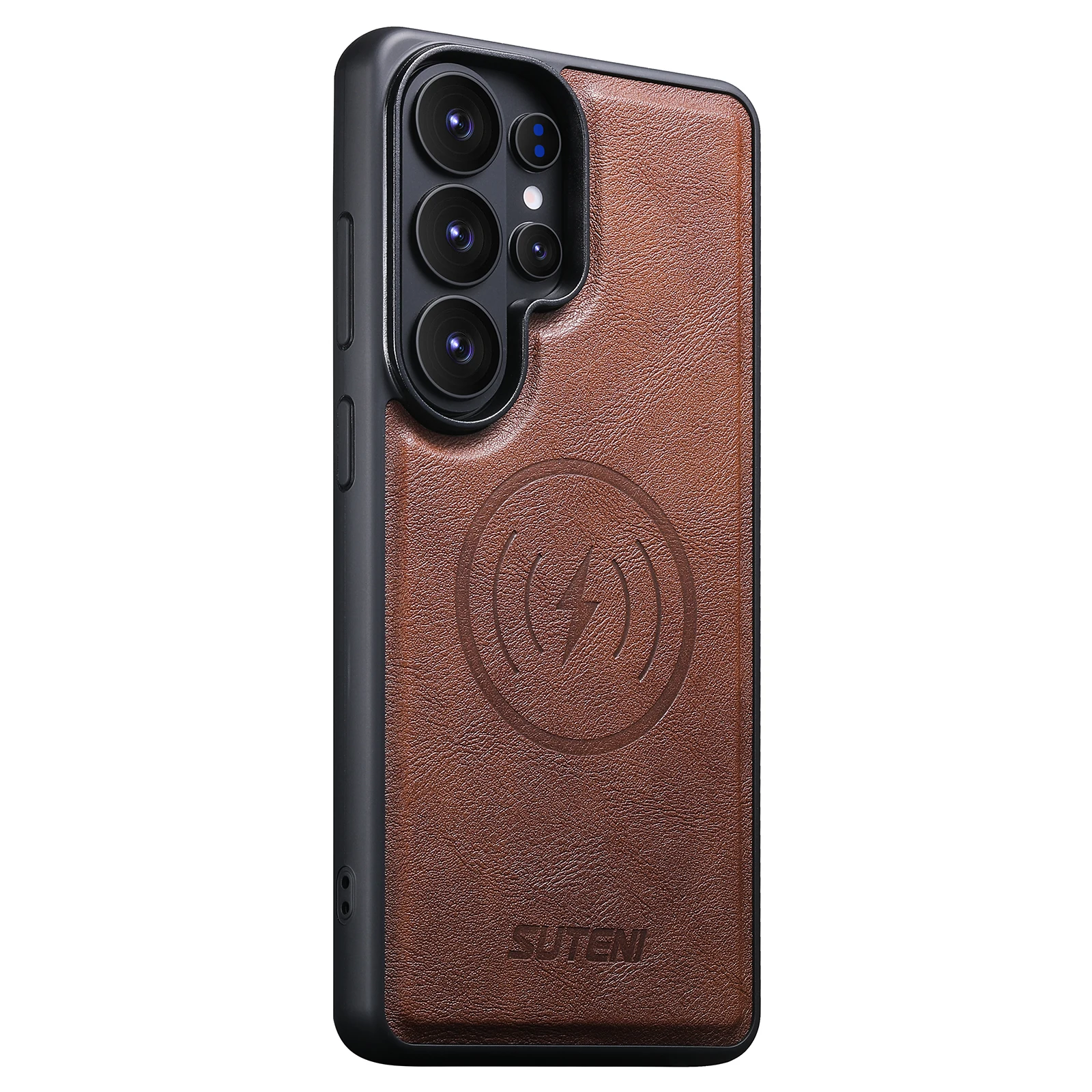 Luxury Magnetic Leather Phone Case For Samsung S26 Ultra S26 S25 S24 S23 S22 Ultra 5G Wireless Charging Shockproof Back Cover