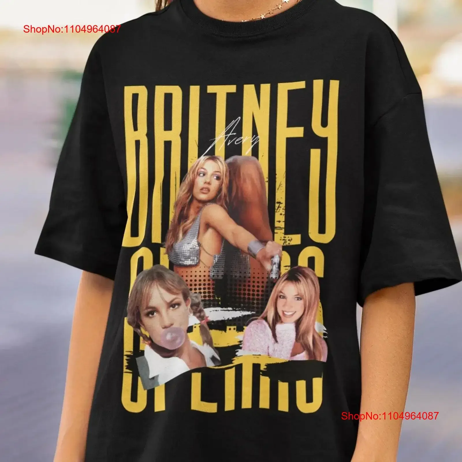 تي شيرت بريتني سبيرز الكلاسيكي ثقافة البوب الآن شاهدني عتيقًا مغسولًا ومتعدد الاستخدامات ملابس الشارع الشهير قابلة للتنفس وممتدة