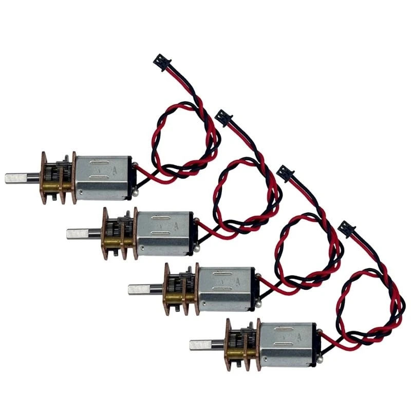 リモートコントロール玩具およびロボット工学用の高トルク効率的なギアモーター 4 個 15UB