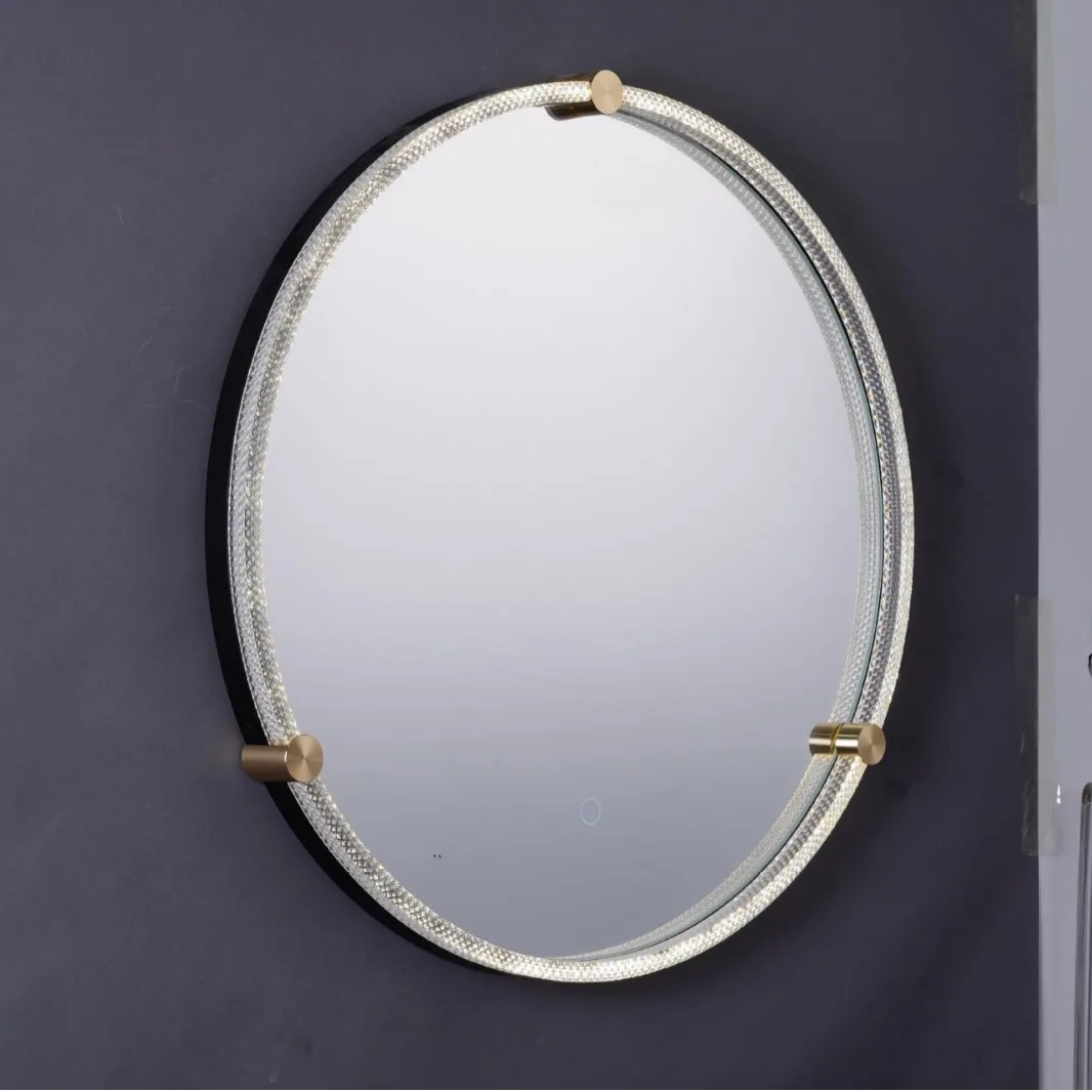 

Bedroom room minimalist mirror Girl's room solid color simple dressing mirror Toilet wash ordinary mirror
