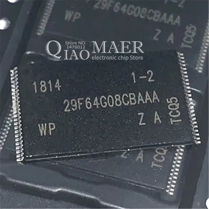

10PCS/LOT MT29F64G08CBAAA 29F64G08CBAAAWP;A 29F64G08CBAAA 29F64G08 MT29F64G08CBABAWP;B 29F64G08CBABA MT29F64G08CBABA