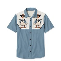 2025 Men's Summer Snake Pattern Casual Short Sleeved Shirt Breathable Quick Drying Comfortable Shirt High-quality Mens Top