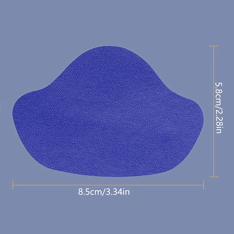 6 Stück selbstklebende Reparaturflicken für Schuhe, Fersenlöcher, Sportschuh-Patches, Rückenpolster, Anti-Verschleiß-Patches, waschbar – Detail 2