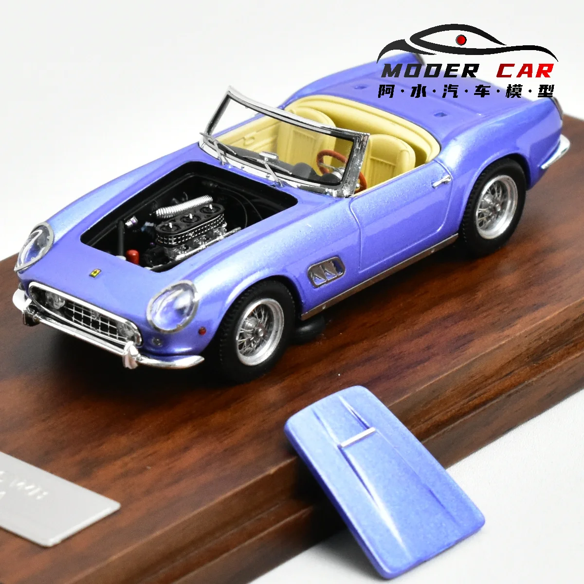 Ym 1:64 250 Gt California Spyder Swb Hars Diecast Modelauto