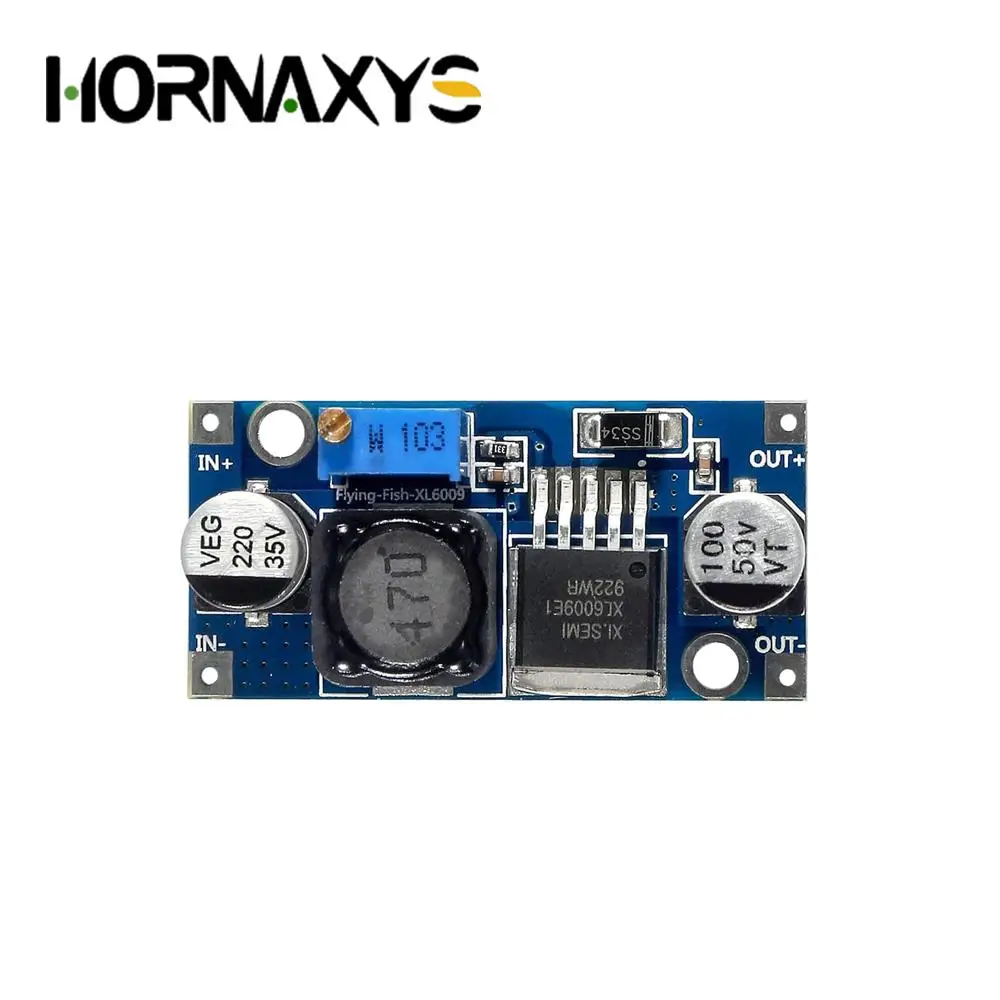 1-10PCS XL6009 DC-DC Booster module Power Supply module output is adjustable Super LM2577 step-up Module