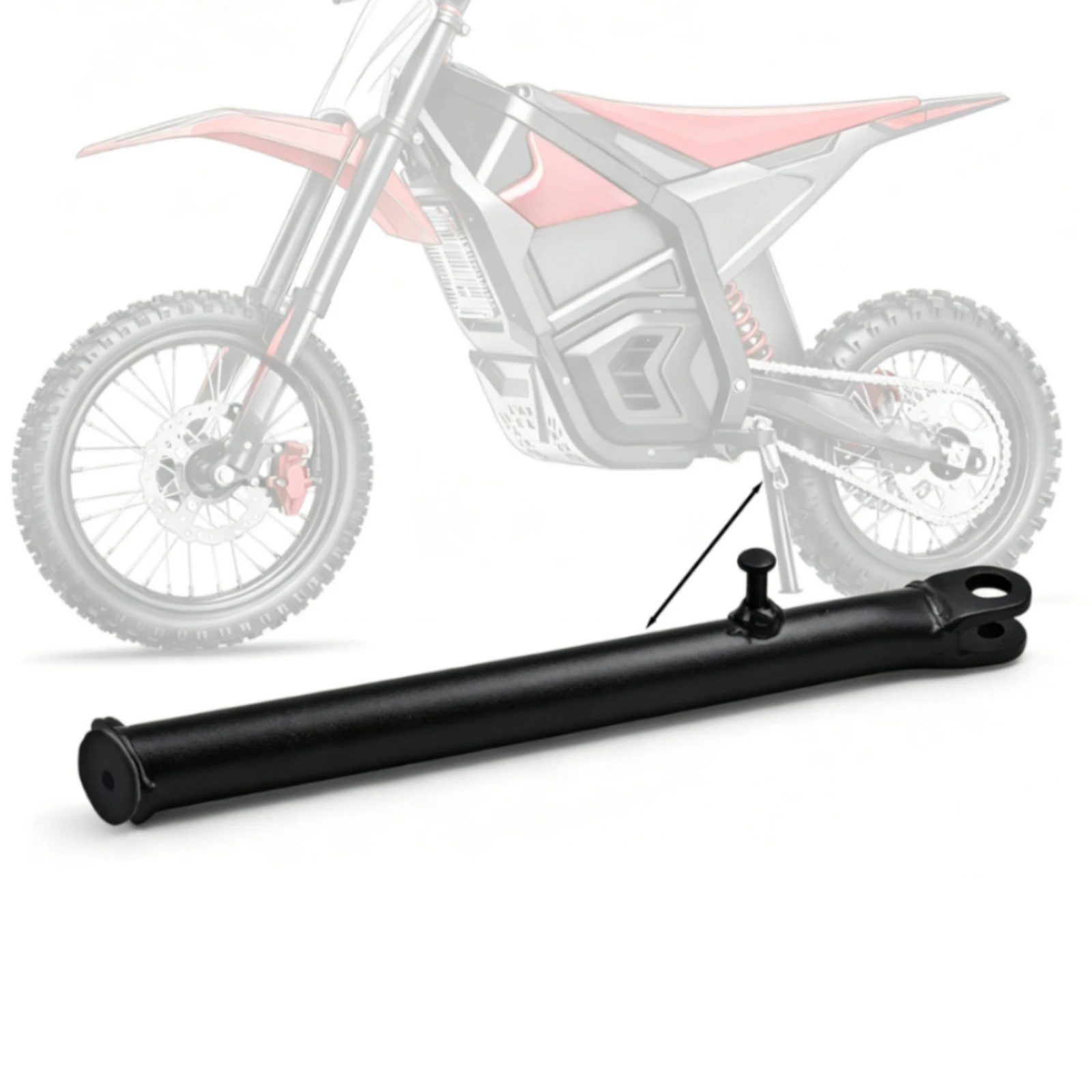 Electric Motorcycle Kickstand Long-Lasting Motorcycle Side Support Stand Electric Motorbike Kickstand Rust-Proof Hardware