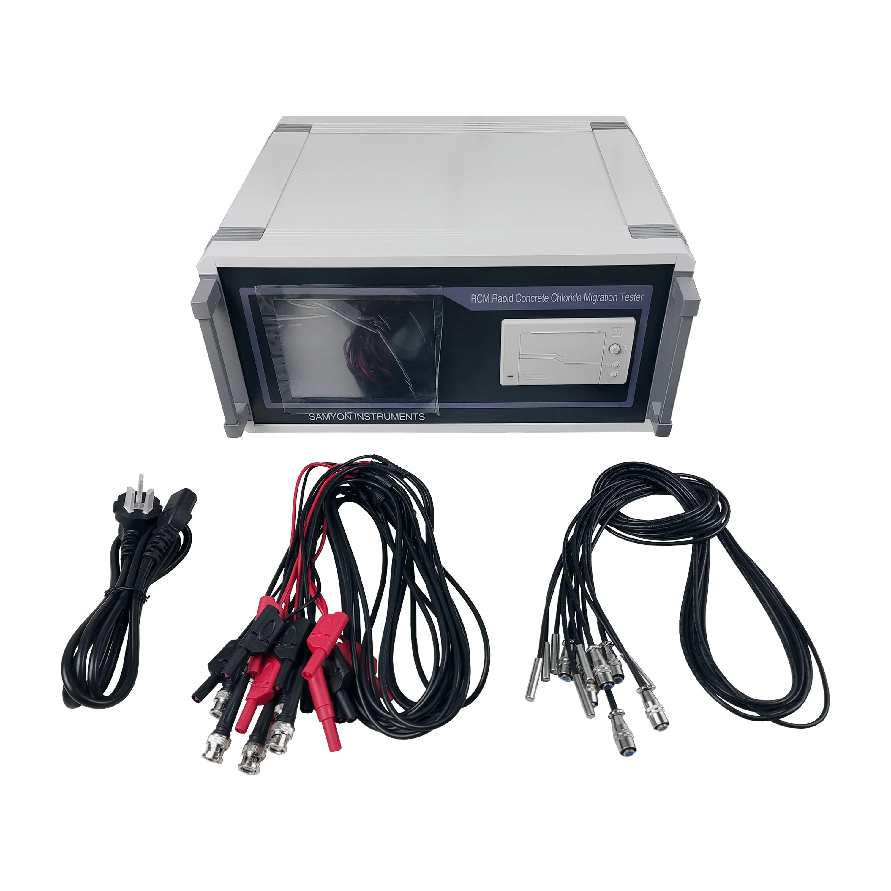 Good Price Testing Concrete 6, 9,12 Test Channels Rapid Migration Coefficient Apparatus Chlorine Tester