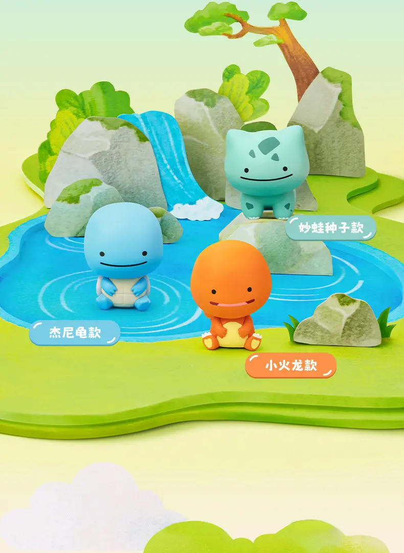 Funism Pokemon Palmsize Wonders Happy Ditto Blind Box Mystery Box Mini Anime Figur Desktop Dekoration Sammlerstück Geschenk – Detail 8