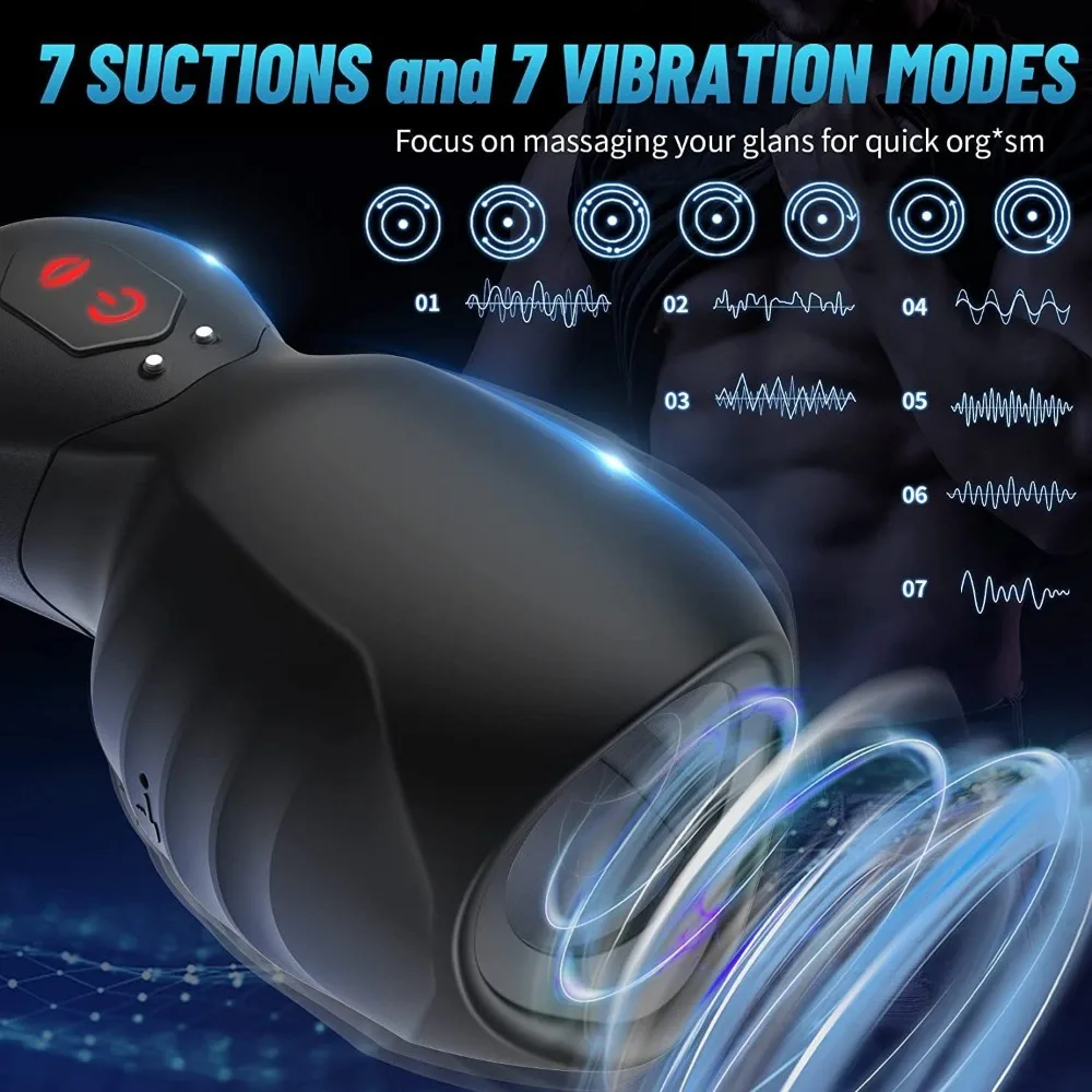 Sex Toys for Men Strong Suction Penis Trainer  Penis Trainer Delayed Ejaculation Male Masturbation Cup Adult Sex Toy 18+
