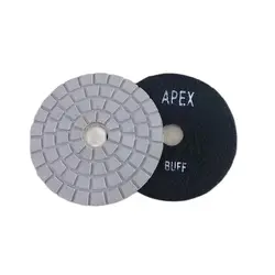 4Inch 100mm Black White Buff Wet Grinding Pad Polishing Disc Of Buffing Durable Pad For Granite Marble Floor Stone Abrasive Tool