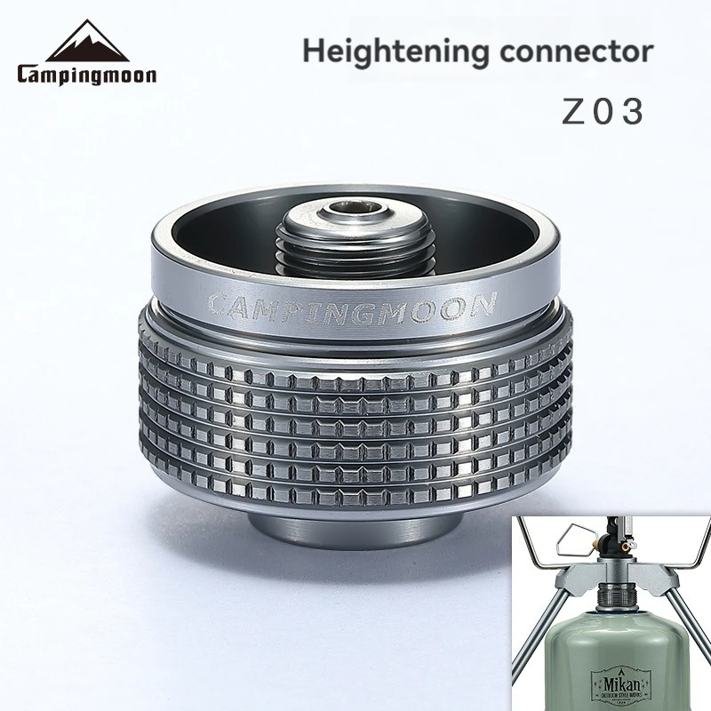 

CAMPINGMOON Z03 Aluminum Alloy Camping Stove With Raised Joint High Mountain Flat Gas Tank Adapter Camping Kitchen Tool