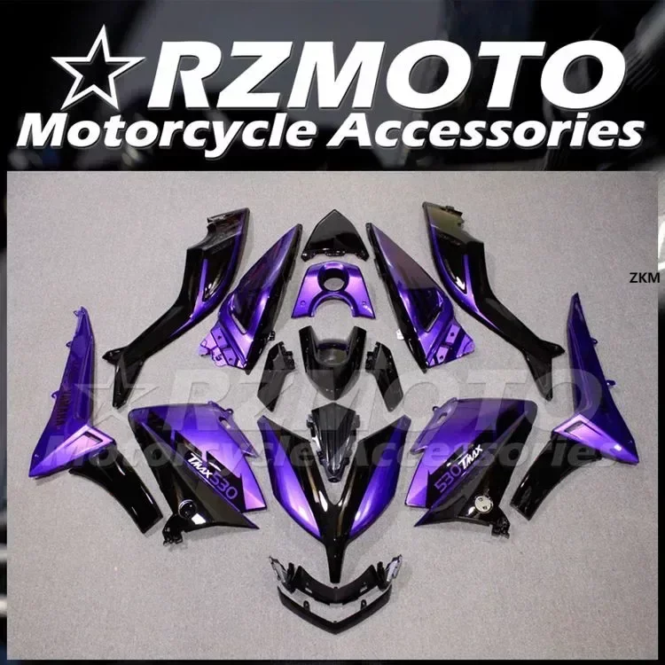 

Custom New ABS Motorcycle Fairings Kits Fit For YAMAHA T-max 530 2015 2016 tmax 15 16 Bodywork Set Black Purple