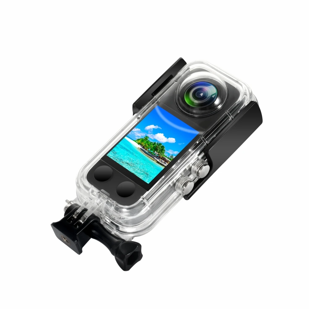 40M Waterproof CaseDive Housings Case Underwater Protective Box For Insta 360 ONE X3 Panoramic Action Camera Accessories