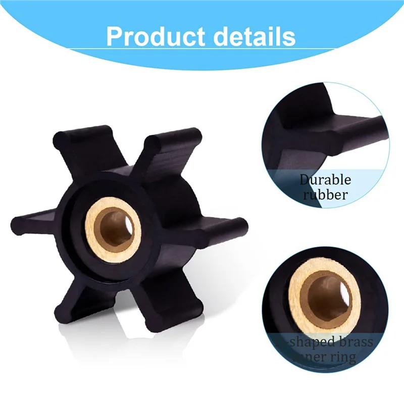 

A02F-4X 49-16-2771 Brass Core Impeller With O-Ring Kit Compatible With For M18 Transfer Pumps