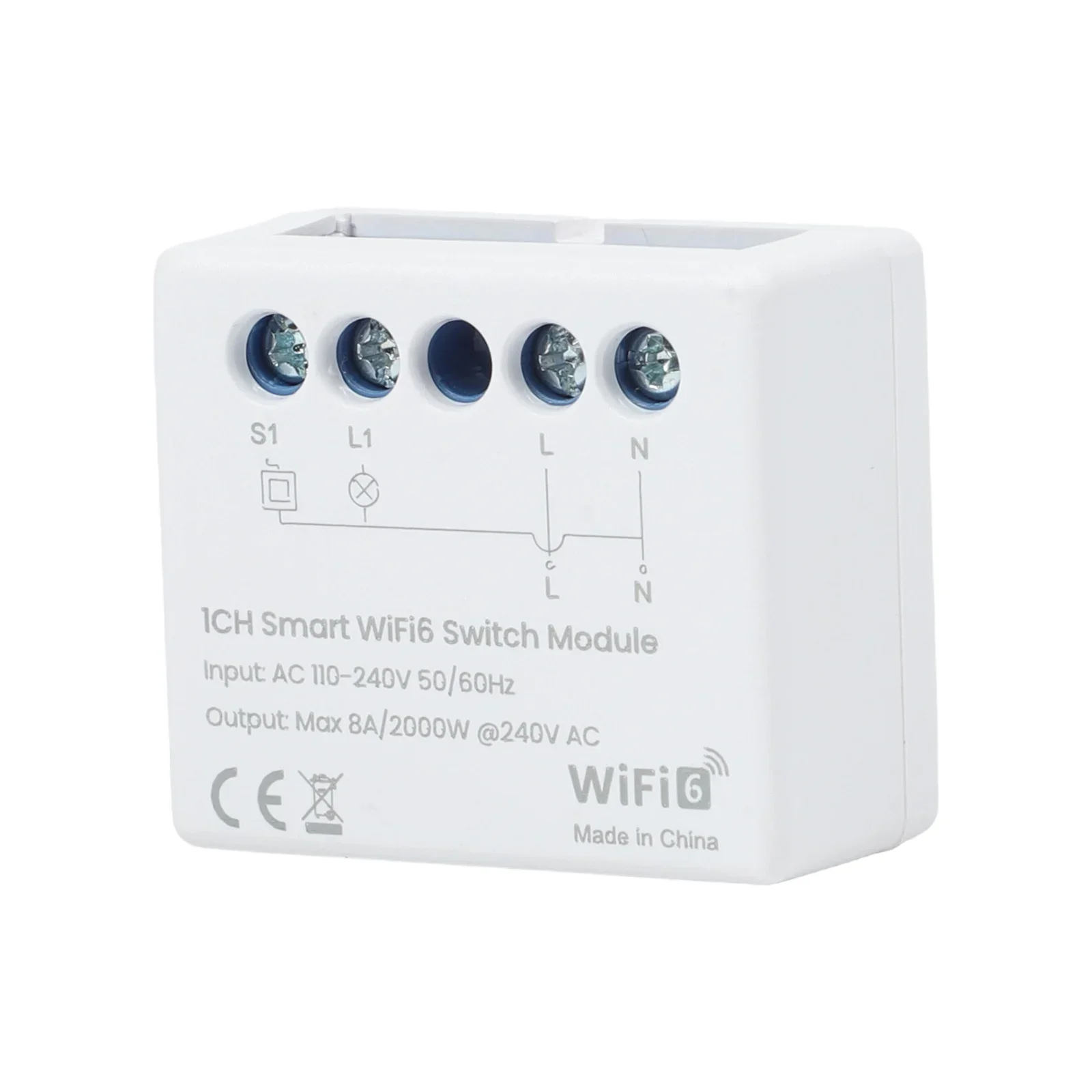 AS SHOWN Smart WiFi Switch Streetlight On off Control Compact Design Backward Compatible Signal Relay Function
