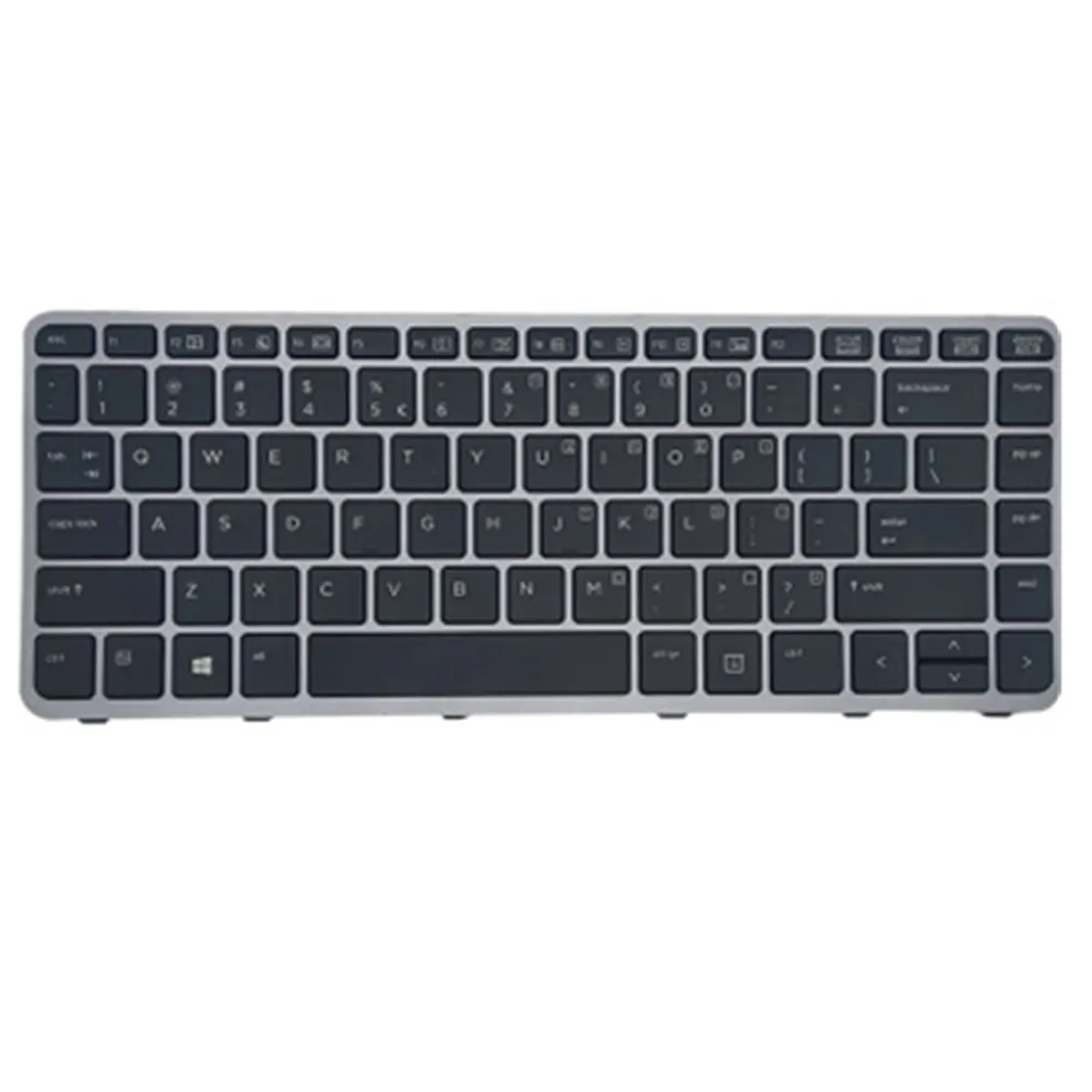 Laptop Keyboard For HP EliteBook Folio 1040 G2 Black US English Layout