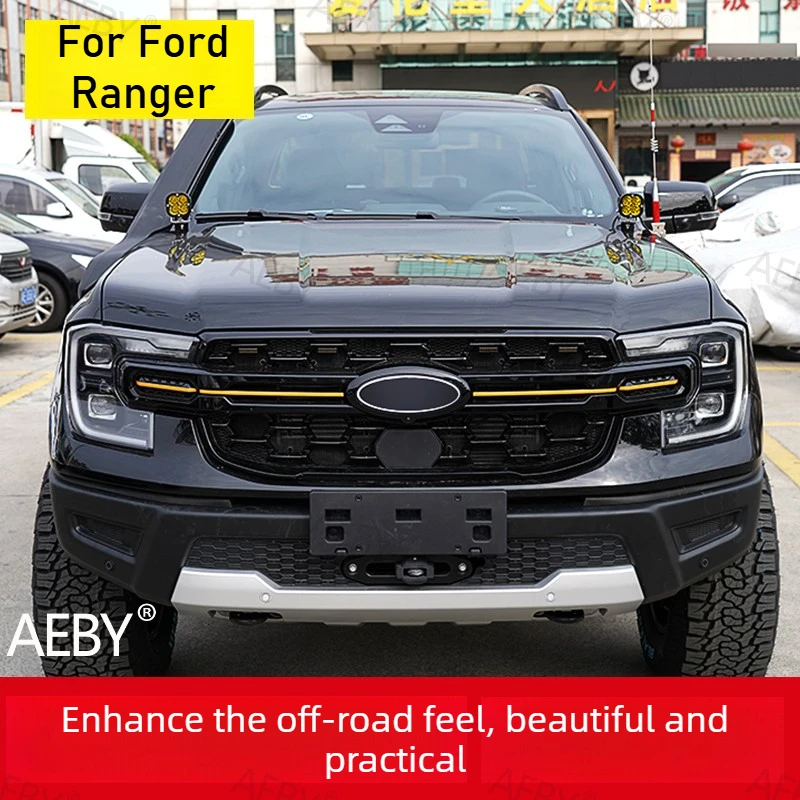 

For Ford Ranger 2022-2026 A-pillar trench light bracket,Cover spotlight bracket,Bracket cover hinge light installation