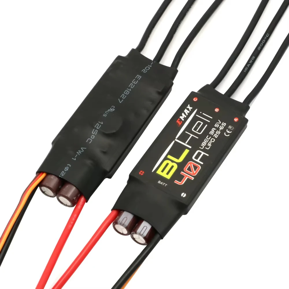 EMAX BLHeli ESC 80A 60A 50A 40A 30A 20A 12A for RC Multirotor Airplane Fixed-Wing FPV Racing Drone QAV250 QAV210 DIY Parts