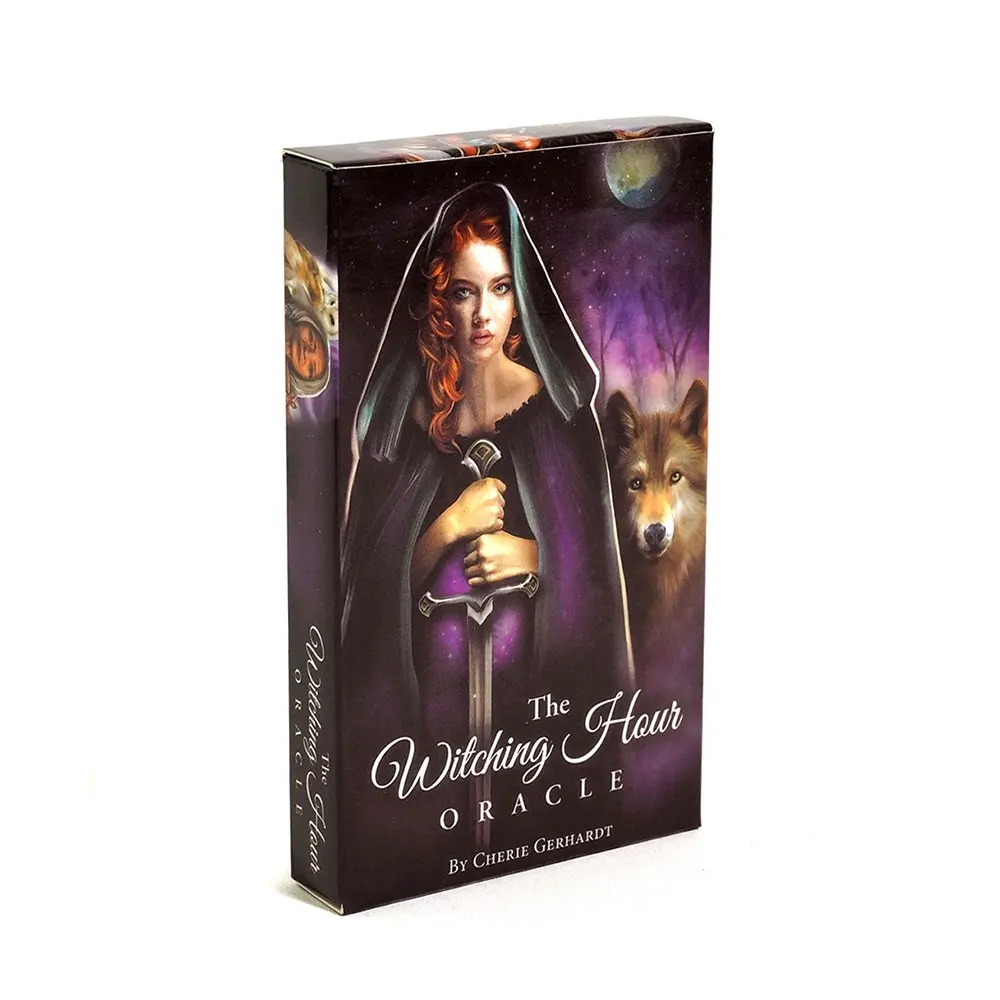 Hot selling The Witching Hour Oracle Card Leisure Fortune Divination Party Entertainment Family gatherings Chess Card Game