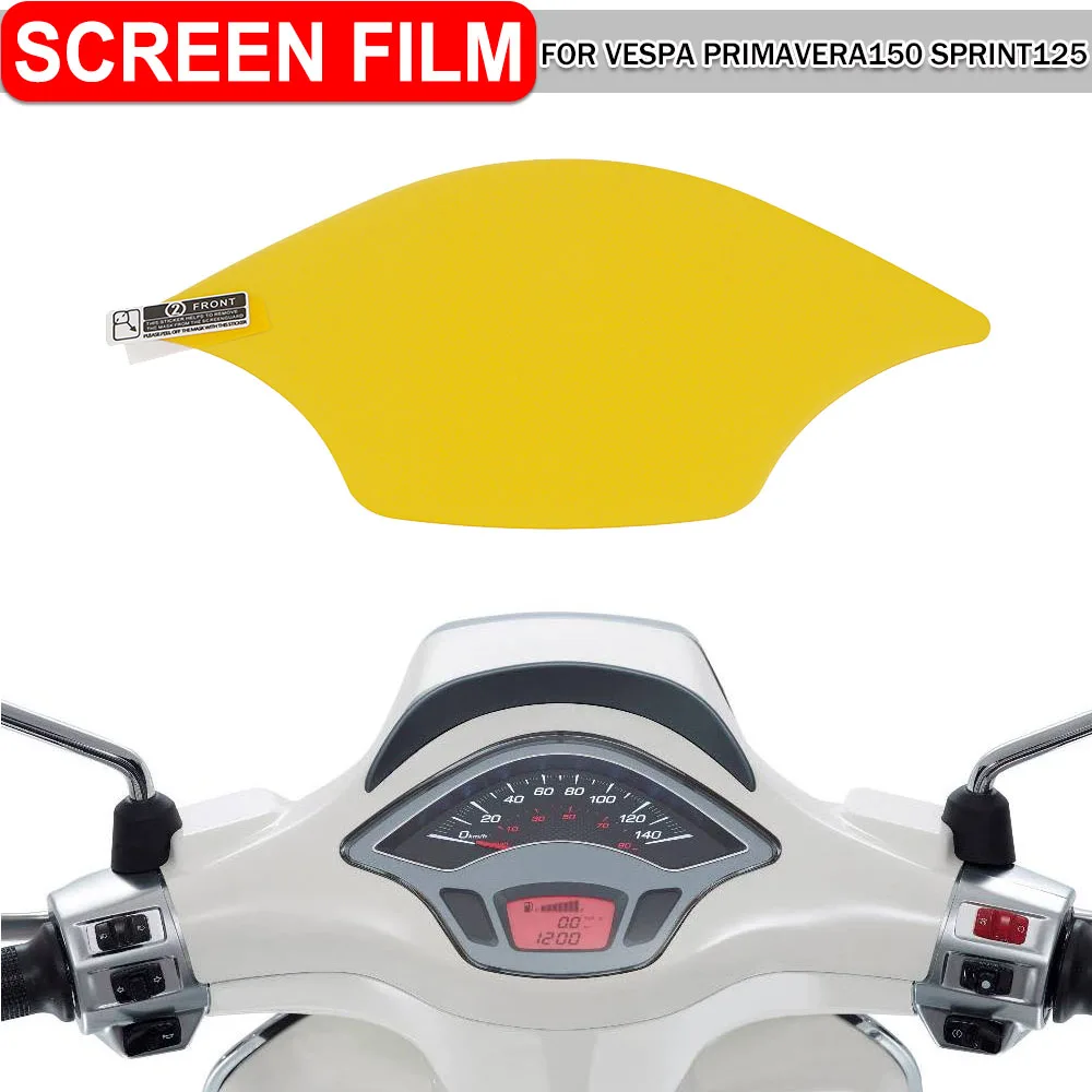 

For VESPA Primavera 150 Sprint 125 GTS 250 300 Instrument Panel Speedometer Protective Film Anti Scratch Screen Protector Film