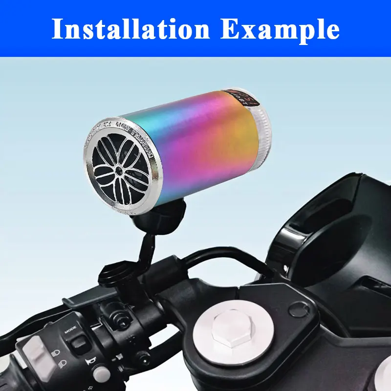 Motorcycle bluetooth audio light with music Bluetooth wireless hands free new cool look