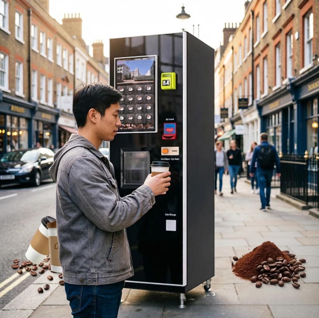 Máquina Expendedora de Café co - Coffee Equipment Dropshipping reseña y precio