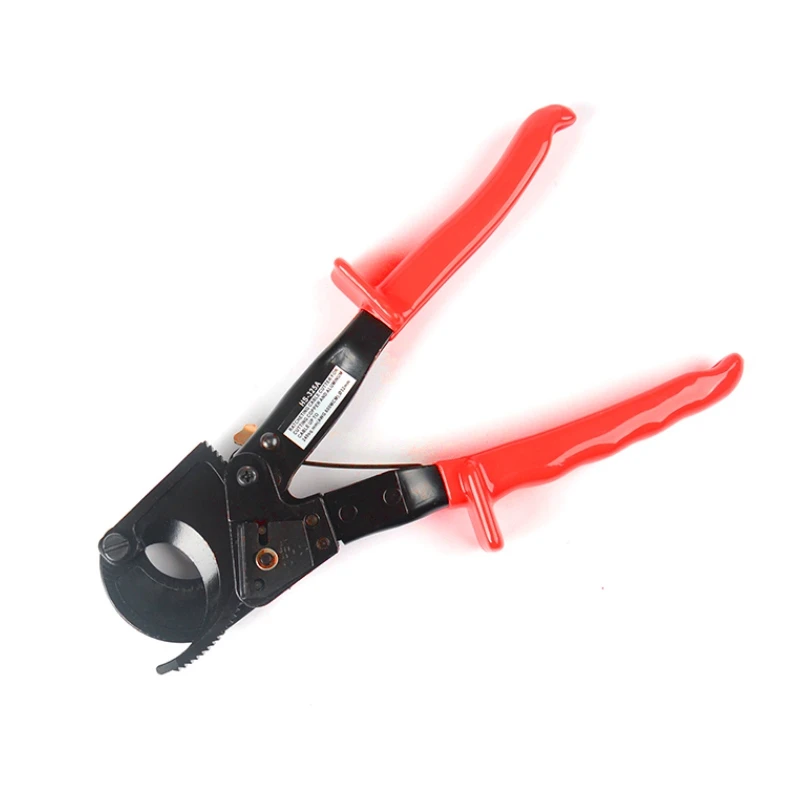 Hand Tool Pliers Ratchet Cable Cutter AWG 600MCM Ratcheting Wire Plier Hand Tool Cut Up To 240mm Multifunctional For Electrical