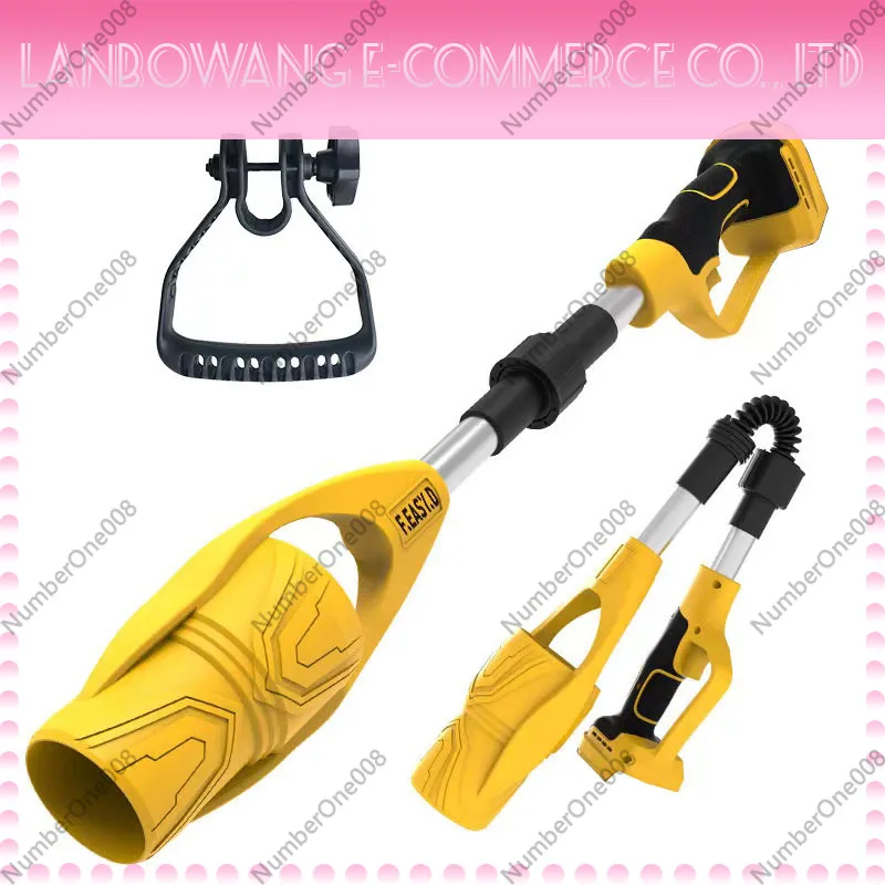 21V 200MPH Cordless Handheld Leaf Blower Rechargeable Battery Blower for Garden Snow Dust