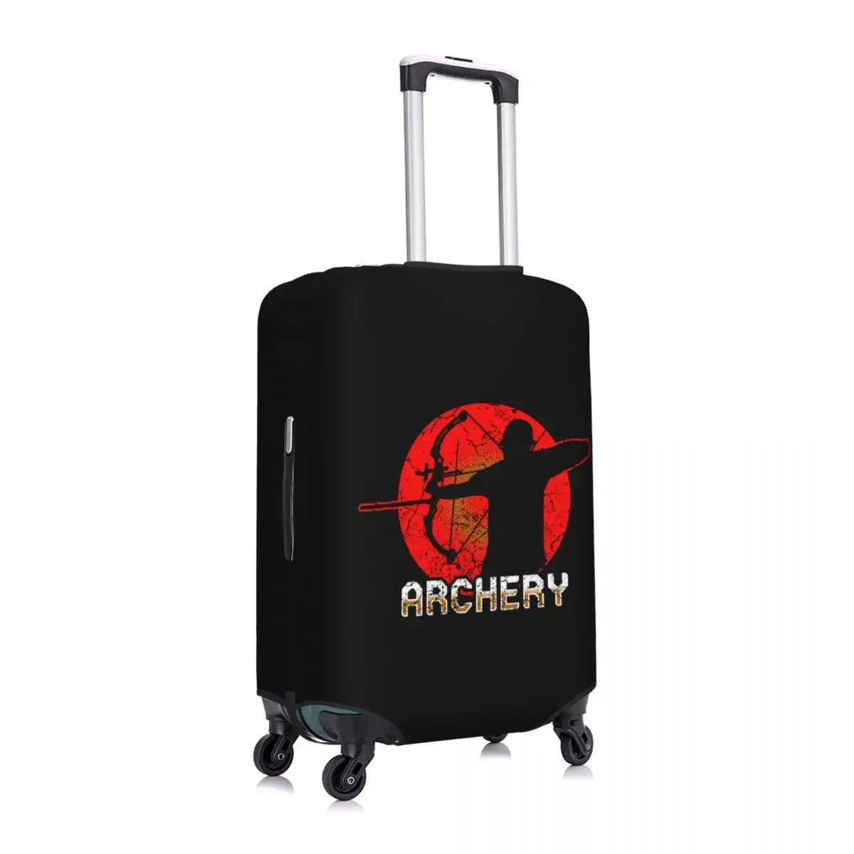 Custom Archery Luggage Cover Protector Funny Hunting Sport Travel Suitcase Protective Cover for 18-32 Inch