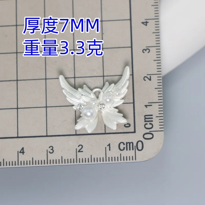 10Pcs Zinc Alloy Butterfly Charms Pendant for DIY Earrings Pendant Necklace Bracelet Jewelry Making Accessories